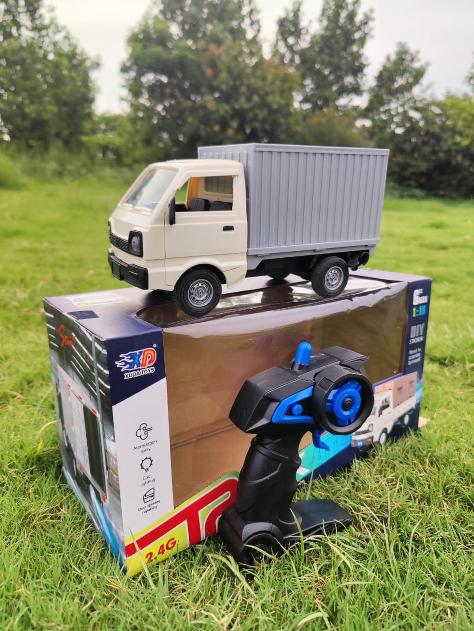 Power Haul RC Cargo Truck toy