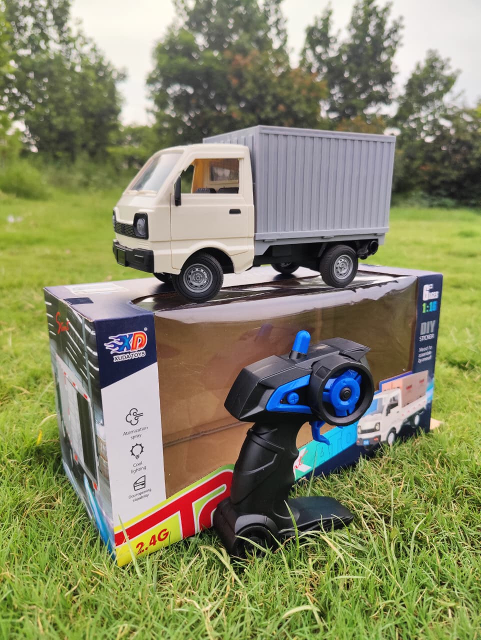 Power Haul RC Cargo Truck toy