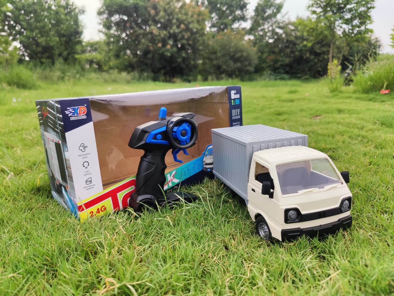 Power Haul RC Cargo Truck toy